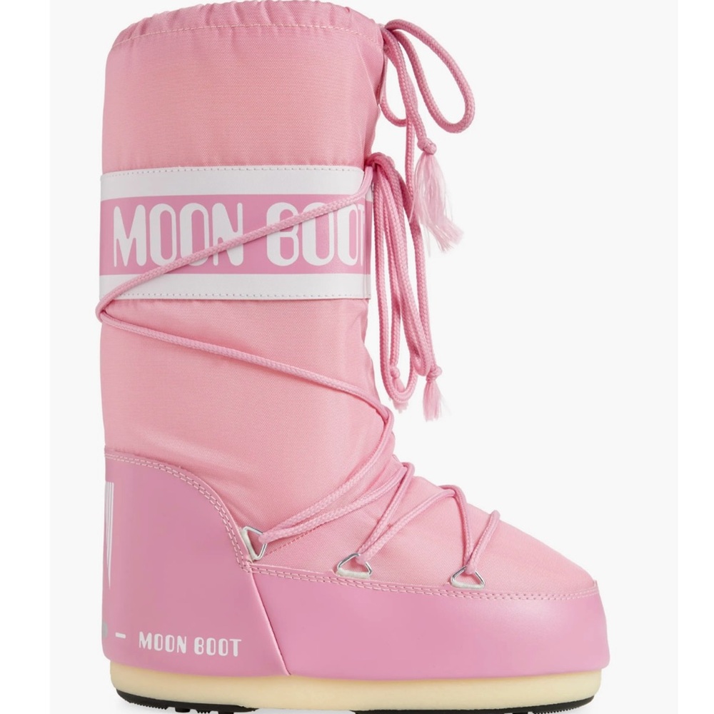Moon Boot Pink Snow Boots
